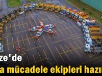 Karla mücadele ekipleri hazır