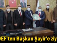 KADEF’ten Başkan Şayir’e ziyaret