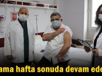 Aşılama hafta sonu devam edecek