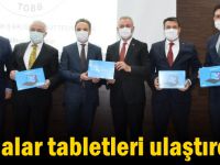 Odalar tabletleri ulaştırdı!