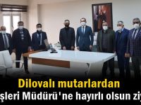 Dilovalı Muhtarlardan yeni Yazı İşleri Müdürü’ne ziyaret