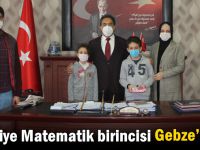 Türkiye Matematik birincisi Gebze’den!