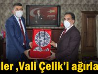 Güler ,Vali Çelik’i ağırladı!