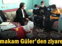 Kaymakam Güler'den ziyaretler