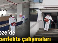 Gebze’de dezenfekte çalışmaları