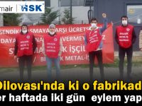 Systemair HSK işçileri haftada iki gün fabrika önünde eylem yapacak