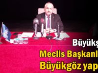 Büyükşehir Meclis Başkanlığını Büyükgöz yapıyor