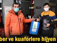 Berber ve kuaförlere hijyen seti