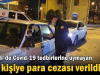 Kocaeli'de covid-19 tedbirlerine uymayan 383 kişiye para cezası verildi