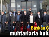 Başkan Çiftçi, muhtarlarla buluştu