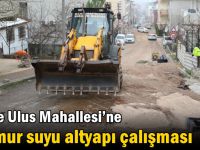 Gebze Ulus Mahallesi’ne yağmur suyu altyapı çalışması