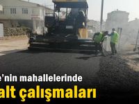 Gebze’nin mahallelerinde asfalt çalışmaları