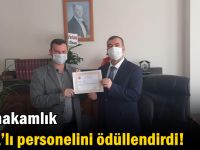 Kaymakamlık VEFA’lı personelini ödüllendirdi