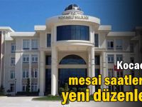 Kocaeli’de mesai saatlerinde yeni düzenleme!