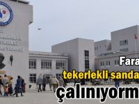 Farabi’de tekerlekli sandalyeler çalınıyormuş!