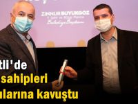 Pelitli'de hak sahipleri tapularına kavuştu