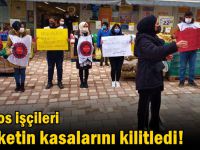 58 gündür direniyorlar: Migros işçileri marketin kasalarını kilitledi!