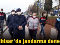 Eskihisar'da Jandarma denetimi