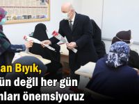 Bıyık ve Kara'dan Kadınlar gününden anlamlı ziyaret