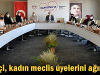 Çiftçi, kadın meclis üyelerini ağırladı