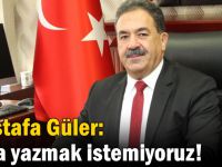 Güler: Ceza yazmak istemiyoruz!