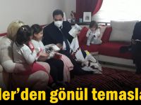 Güler’den gönül temasları!