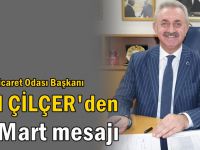 Çiler'den 14 Mart Tıp Bayramı mesajı