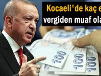 Kocaeli'de kaç esnaf vergiden muaf olacak?