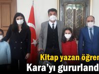 Kitap yazan öğrenciler Kara’yı gururlandırdı!