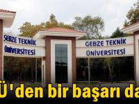 GTÜ'den bir başarı daha