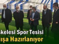 Diliskelesi Spor Tesisi açılışa hazırlanıyor