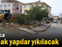 Darıca'da kaçak yapılar yıkılacak
