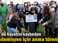 GTÜ’de hayatını kaybeden akademisyen için anma töreni