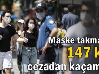 Tedbirlere uymayan 487 kişi ile 5 iş yerine idari para cezası