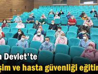 Fatih Devlet'te  İletişim ve hasta güvenliği eğitimi