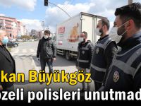 Başkan Büyükgöz Gebzeli polisleri unutmadı