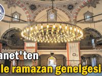 Diyanet'ten 81 ile ramazan genelgesi