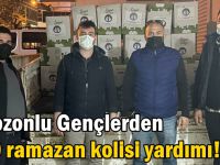 Trabzonlu Gençlerden 300 ramazan kolisi yardımı!