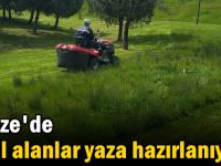 Gebze'de  yeşil alanlar yaza hazırlanıyor