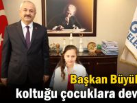 Büyükgöz koltuğu  çocuklara devretti