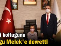 Çiftçi koltuğunu Duygu Melek'e devretti