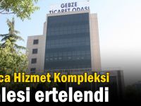 Darıca Hizmet Kompleksi İhalesi Ertelendi