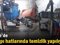 Gebze’de altyapı hatlarında temizlik yapılıyor