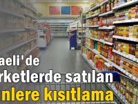 Kocaeli'de marketlerde satılan ürünlere kısıtlama