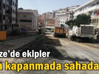 Gebze’de ekipler tam kapanmada sahada