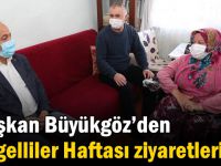 Başkan Büyükgöz’den Engelliler Haftası Ziyaretleri