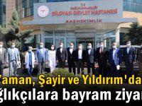 Başkan Şayir’den sağlıkçılara bayram ziyareti