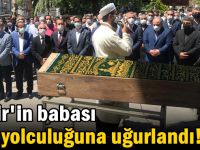 Şayir'in babası son yolculuğuna uğurlandı!