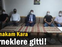 Kaymakam Kara derneklere gitti!