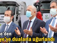 Gebze’den Suriye’ye Dualarla Uğurlandı